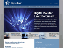 Tablet Screenshot of digitalcop.com